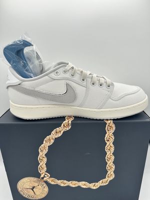 Jordan 1 Low AJKO- Union White Canvas