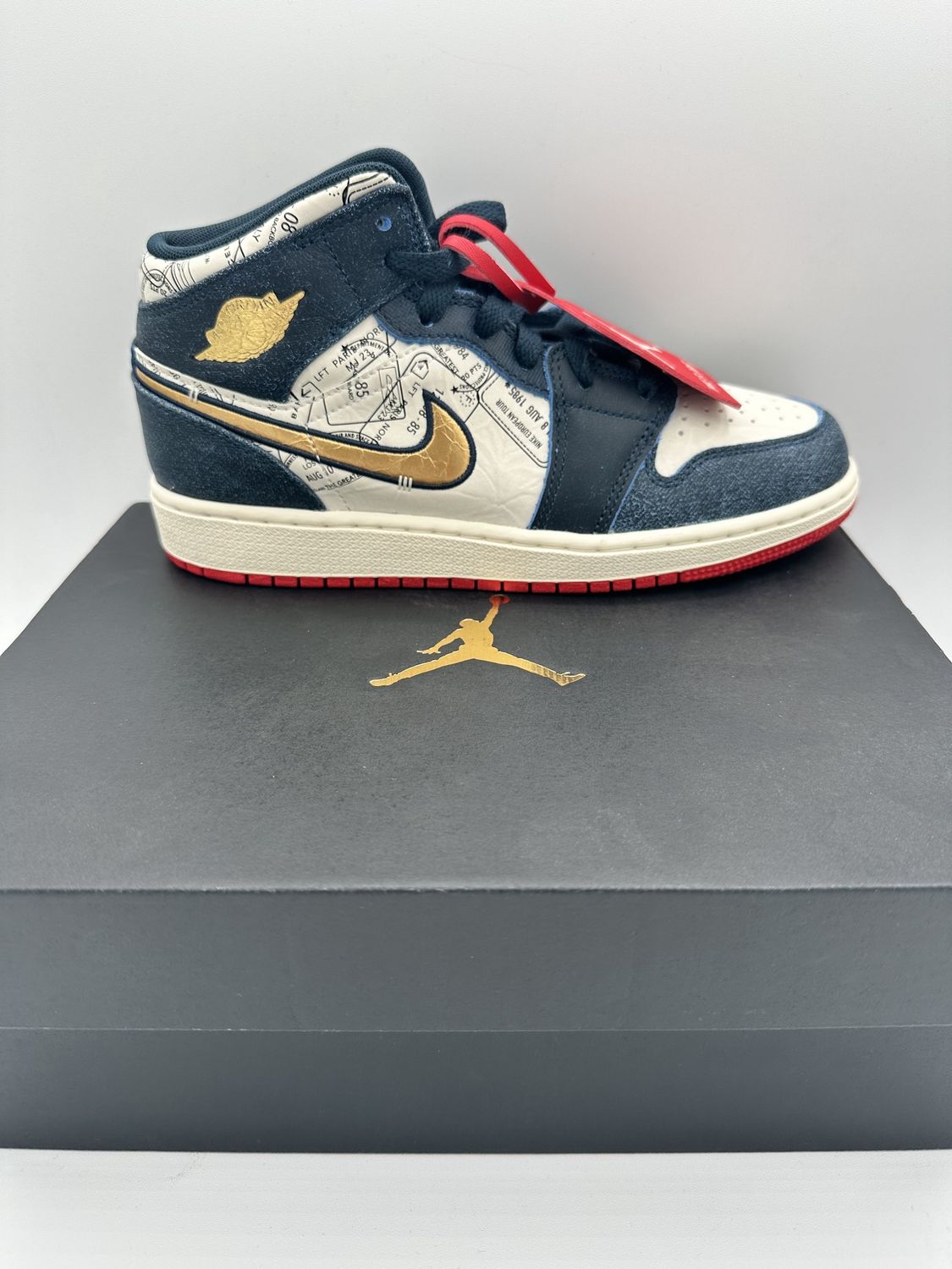 Jordan 1 Mid - Armory Navy (GS)