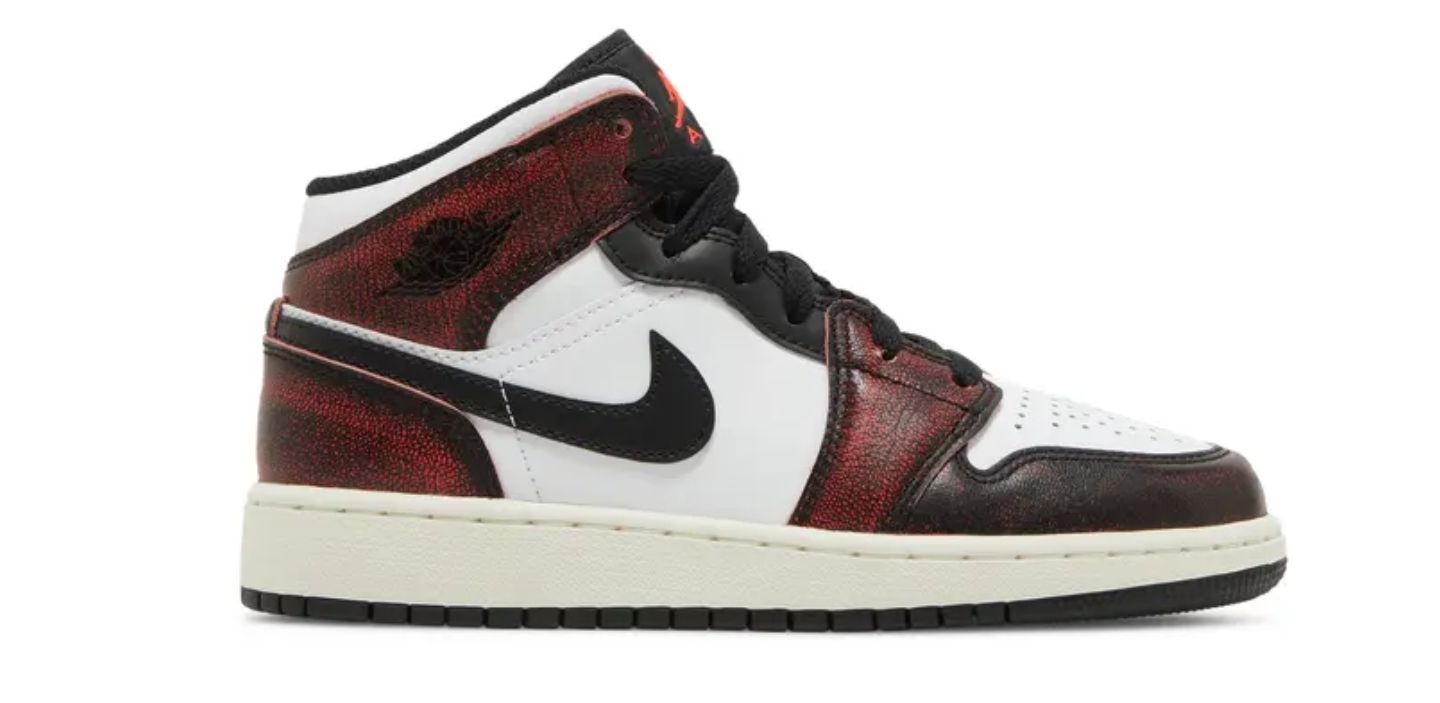 Jordan 1 Mid - Wear-Away Chicago