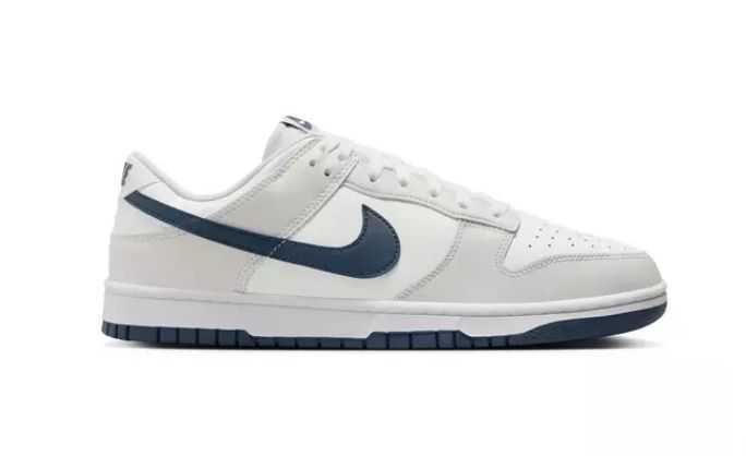 Nike Dunk Low - White Midnight Navy