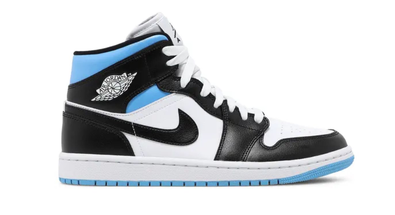 Jordan 1 Mid - University Blue (Women&#39;s)