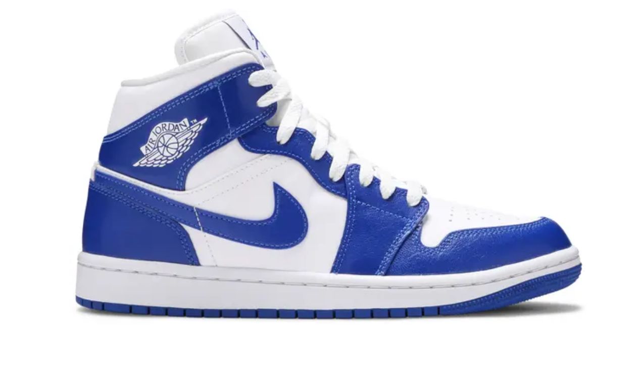 Jordan 1 Mid - Kentucky Blue (Women&#39;s)