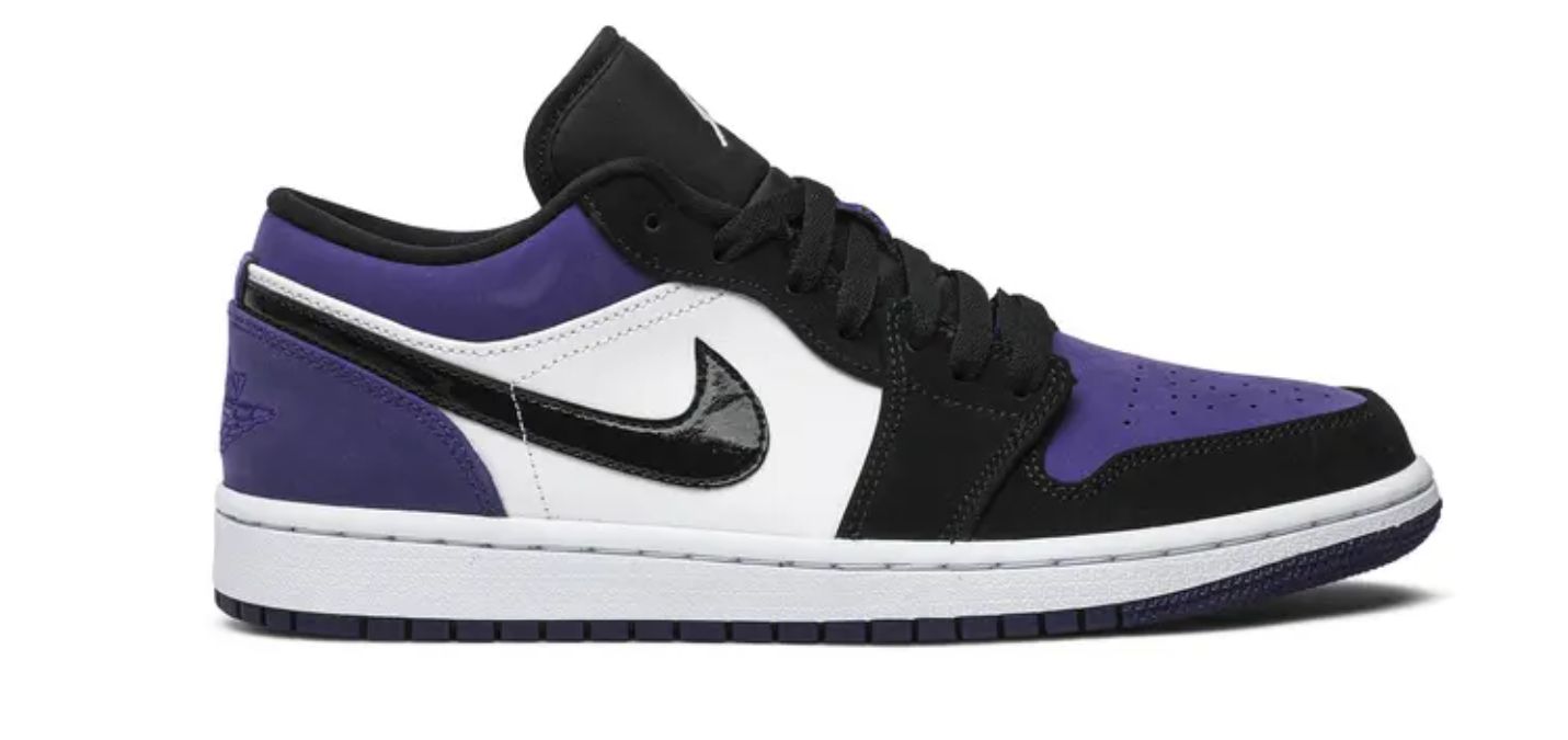 Jordan 1 Low - Court Purple (Tried On)