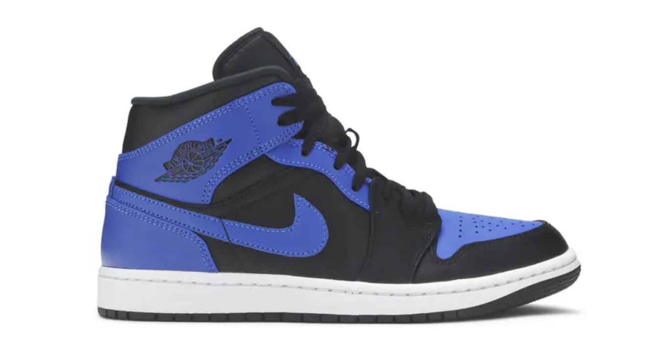 Jordan 1 Mid - Hyper Royal