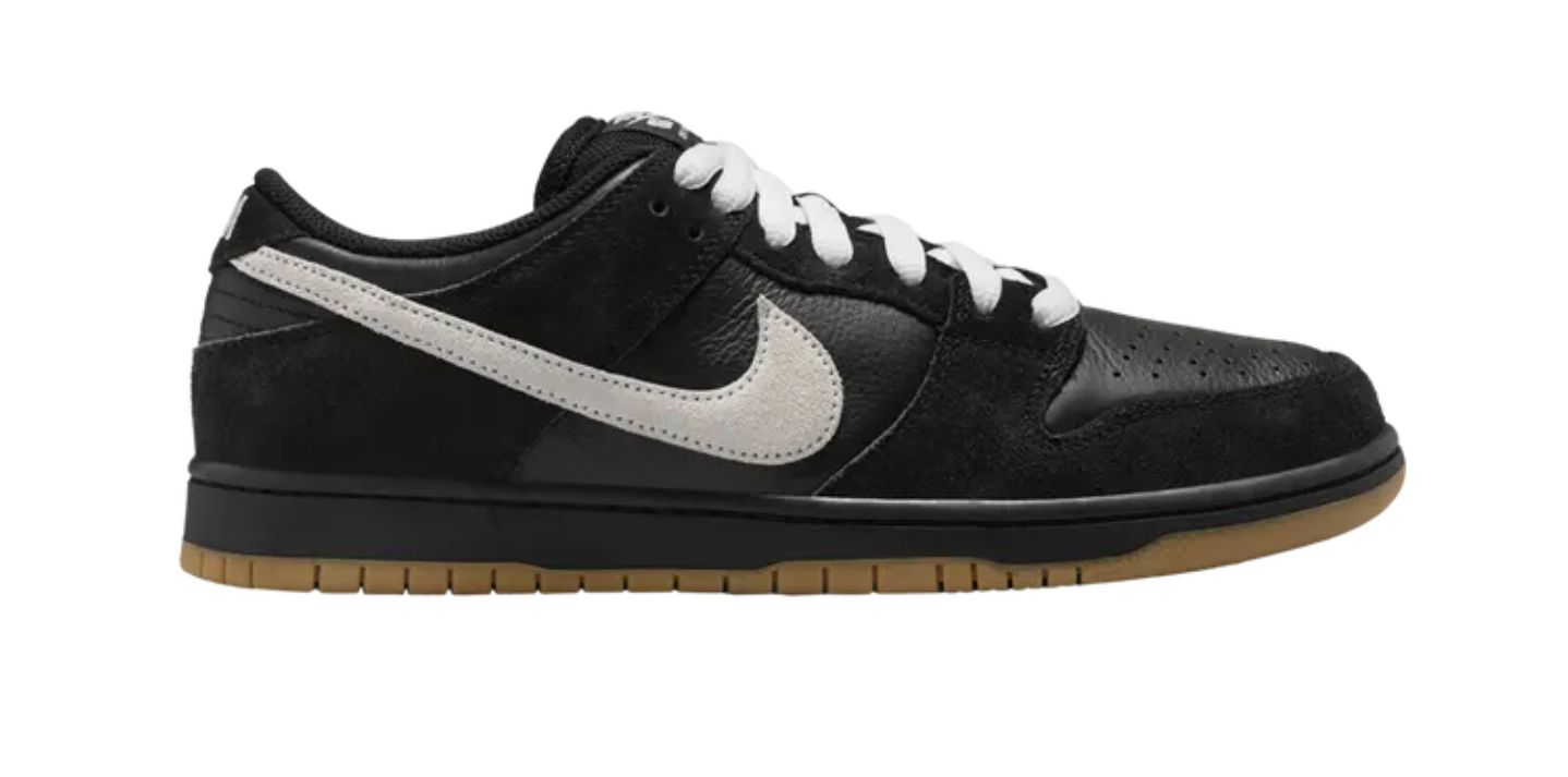 Nike SB Dunk Low - Black White Gum