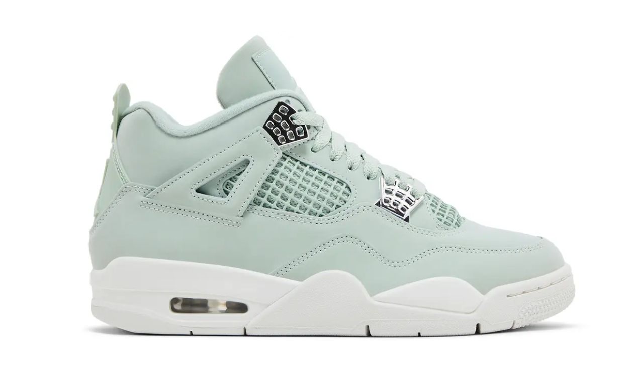Jordan 4 - Abundance/Seafoam  (Women&#39;s)(Damaged Lid)