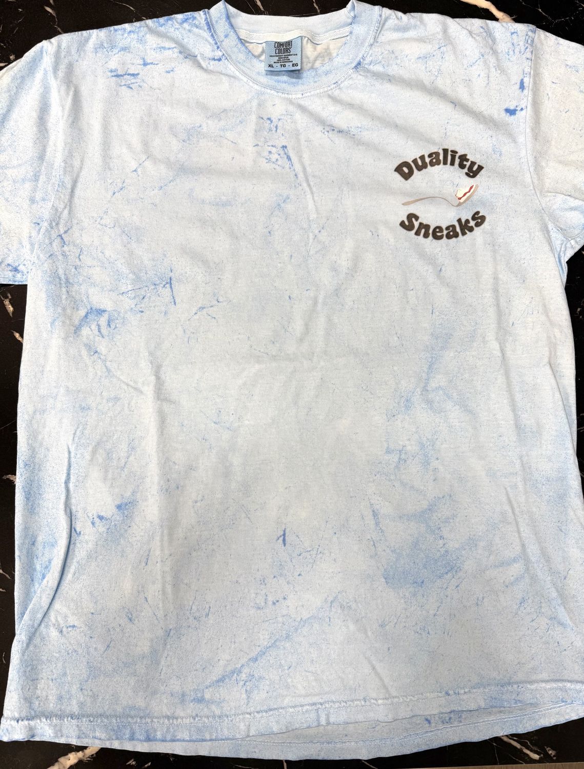 Duality Sneaks Shirt - Cherry And The Spoon UNC Spray