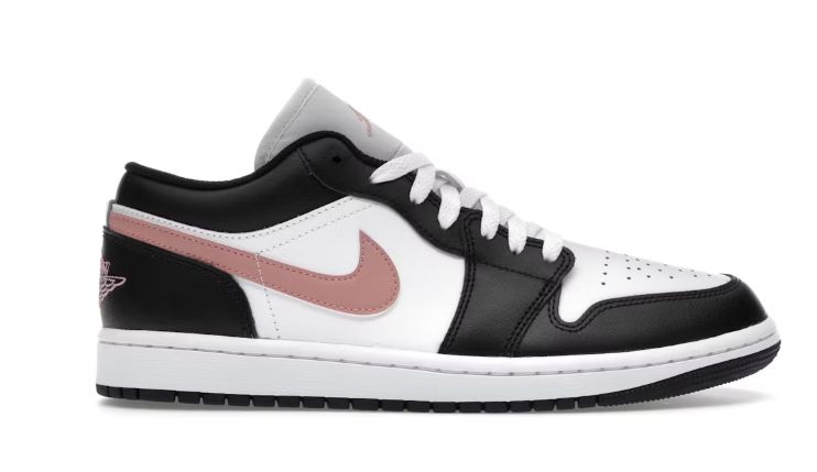 Jordan 1 Low - Black Rust Pink