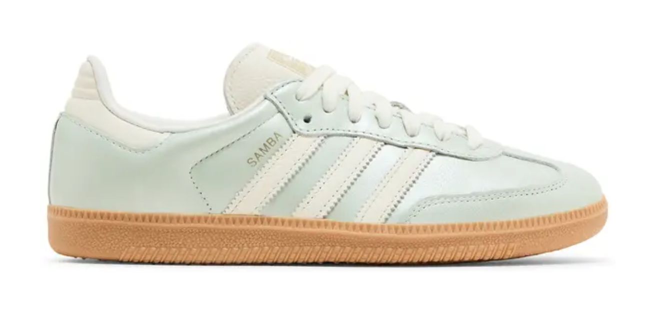 Adidas Samba - Linen Green Metallic