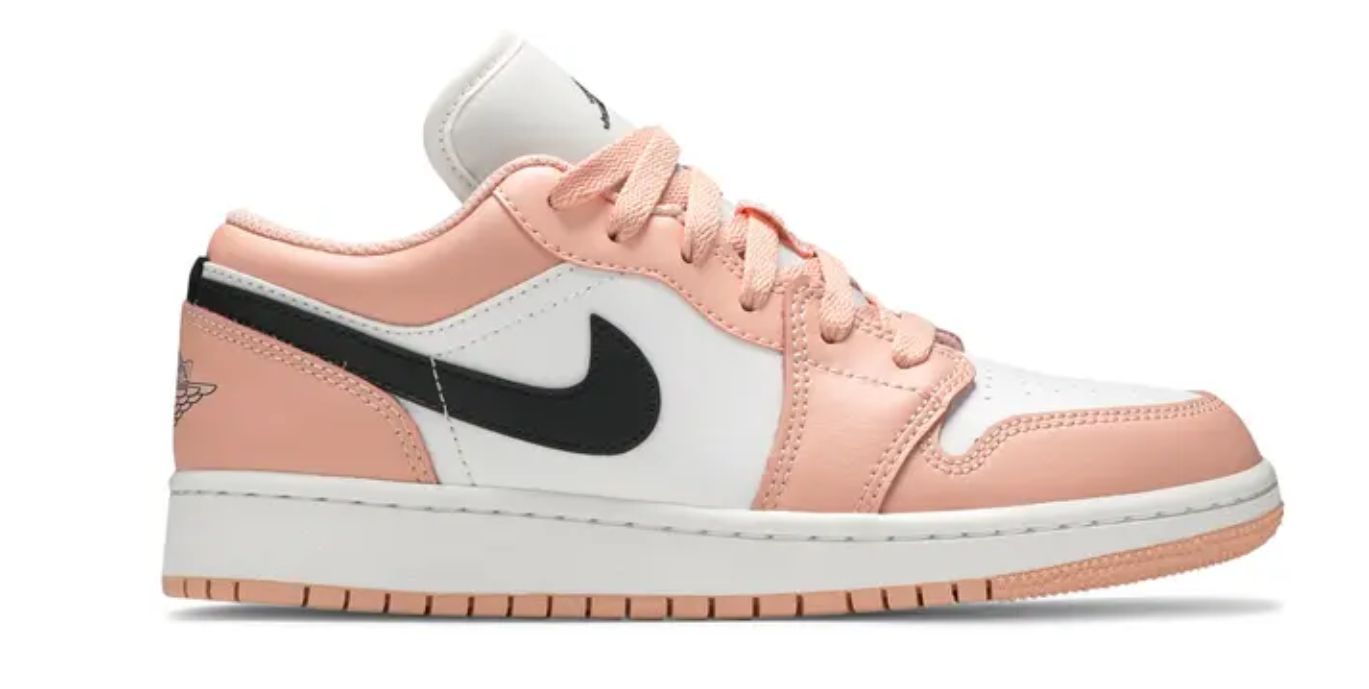 Jordan 1 Low - Light Arctic Orange Pink