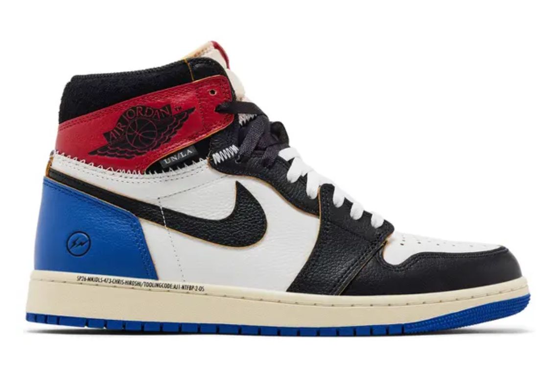 Jordan 1 High - Fragment x Union LA Varsity Red Sport Royal