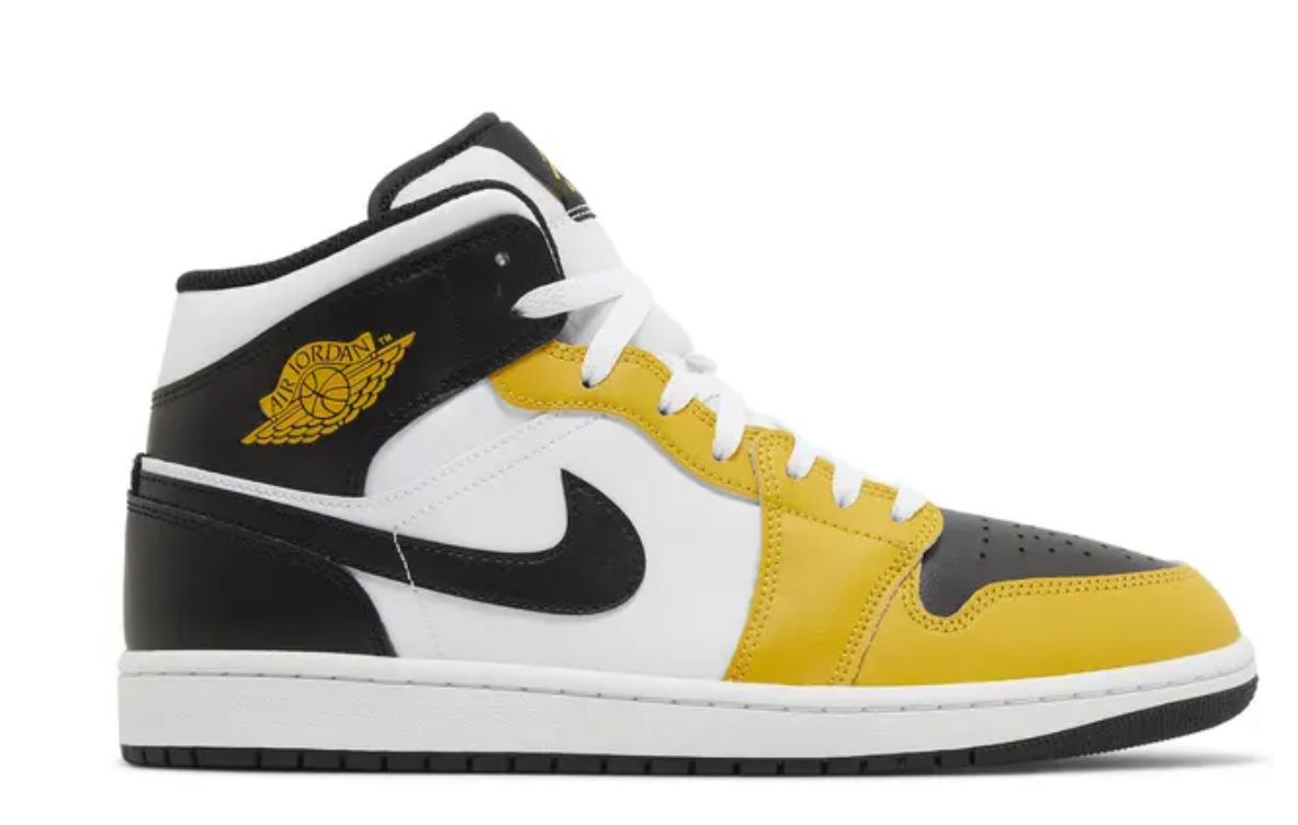 Jordan 1 Mid - Yellow Ochre