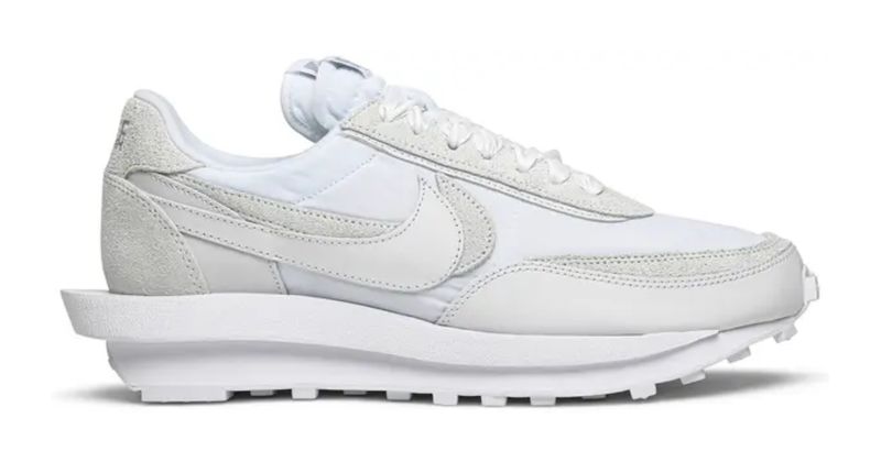 Nike LD Waffle Sacai - White Nylon