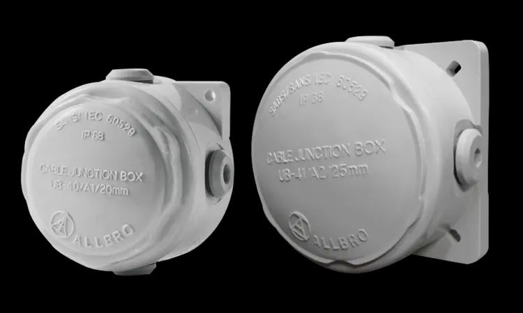 ALLBRO UB41 25mm Round Junction Box