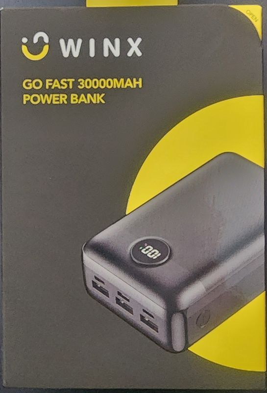 WINX GO Fast 30000mAh PD 20W Power Bank