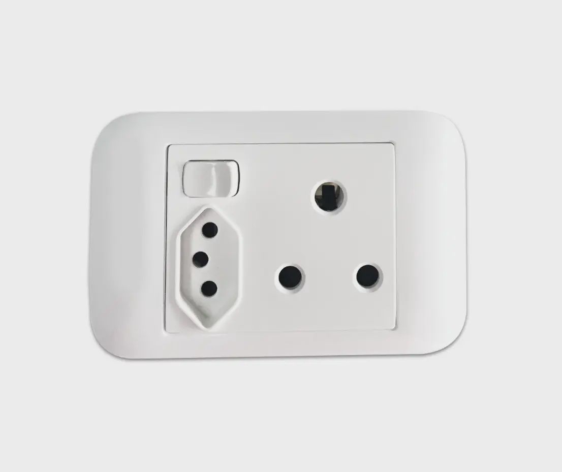 Onesto Switch Socket 1 RSA 1 Euro Combo 4x2