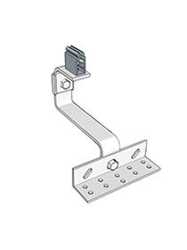 KD Solar tile roof mounting bracket for long rail solutions