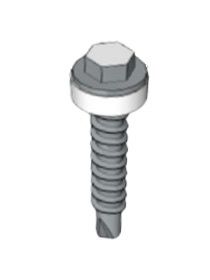 KD Solar screw for IBR &amp; corrugated no-rail roof mounting brackets, Quantity: Each