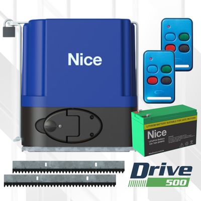 DRIVE 500 TRF ON PLATE NYLON RACK KIT + 2xTX4 + LiFePO4 BAT
