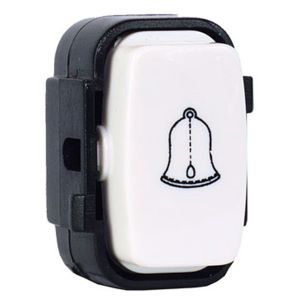 CBi Bell Push Insert 4A White