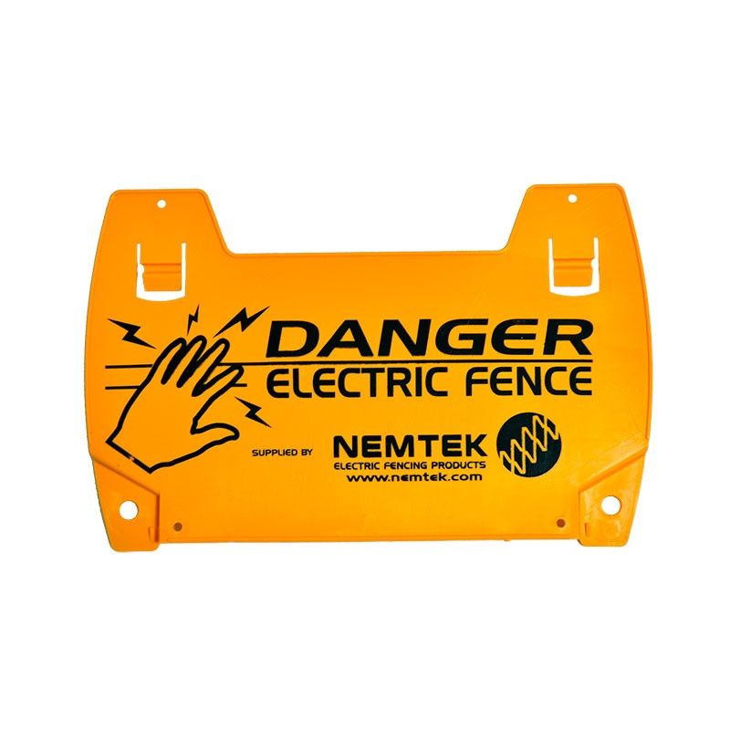 Nemtek Warning Sign