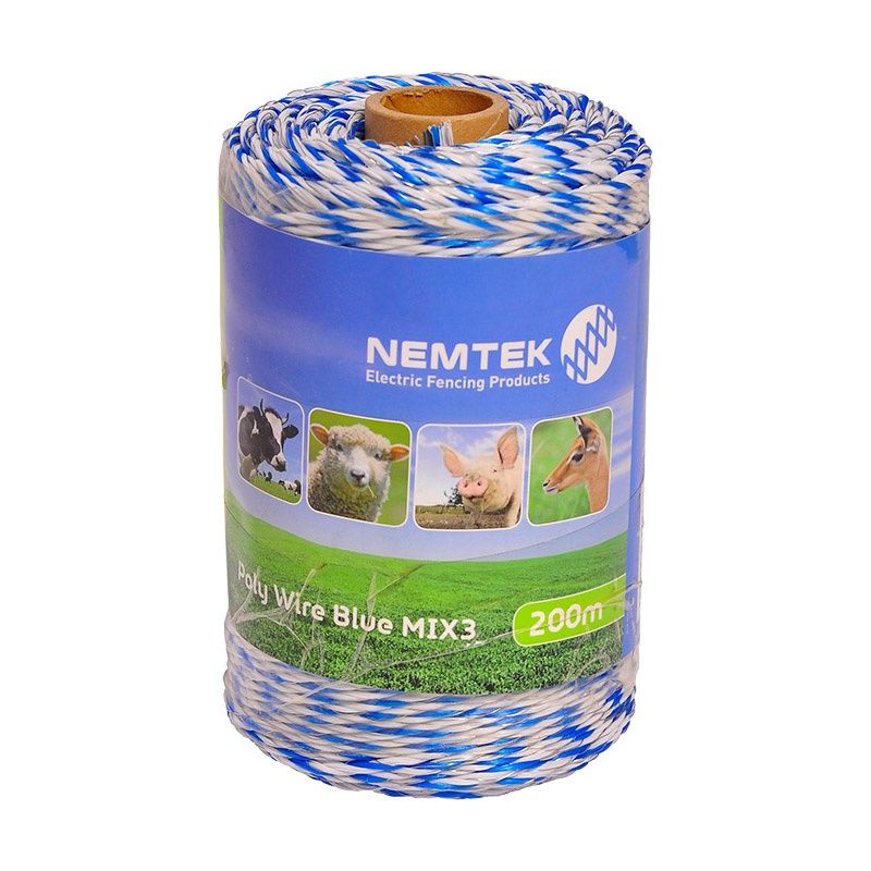Nemtek Poly Wire Blue MIX3 400m