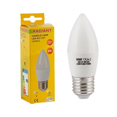 Candle Frosted 7w LED E27 5000K N