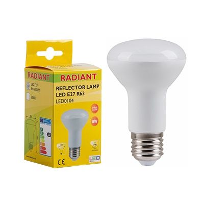 R63 Reflector 8w LED E27 5000K N