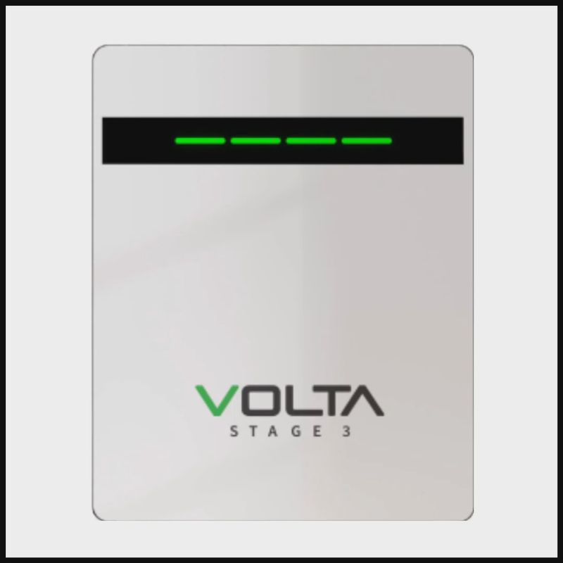 Volta Battery Lithium Ion 10.2kW 48V 200Ah Stage 3