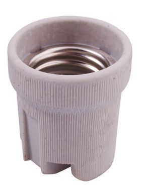 Lampholder E27 Porcelain Unskirted
