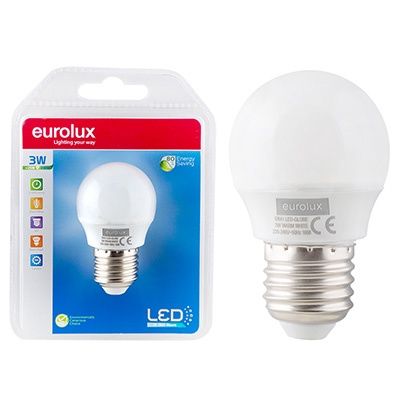 Golfball Classic 3w LED E27 3000K
