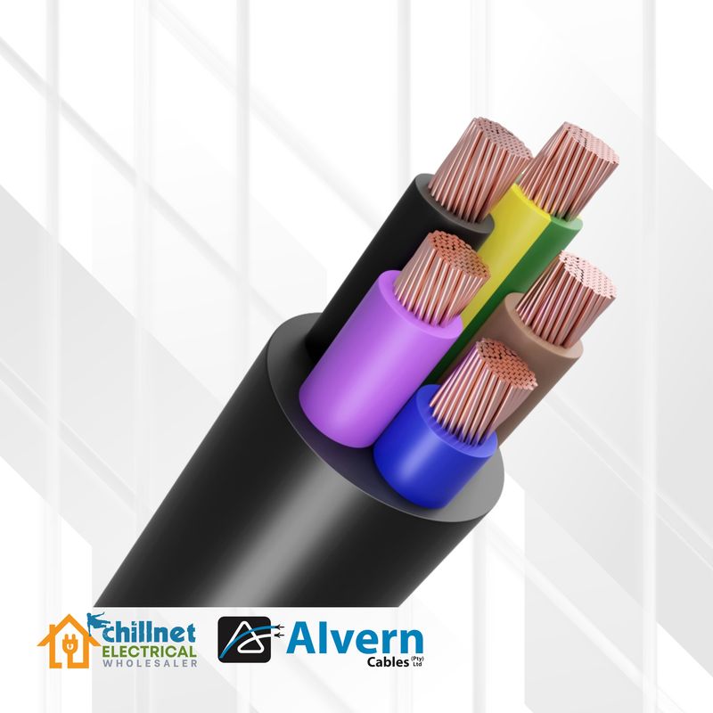 CABTYRE 2.5MM 5CORE BLACK