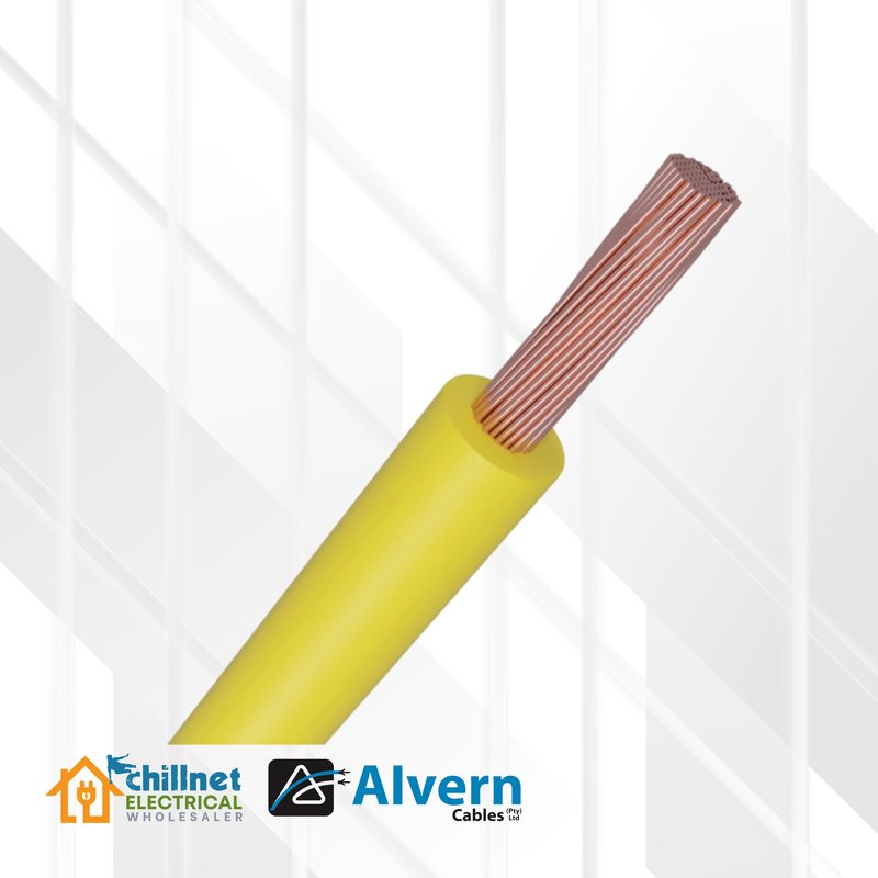 Single Flex 2.5MM YELLOW (Panel Wire)