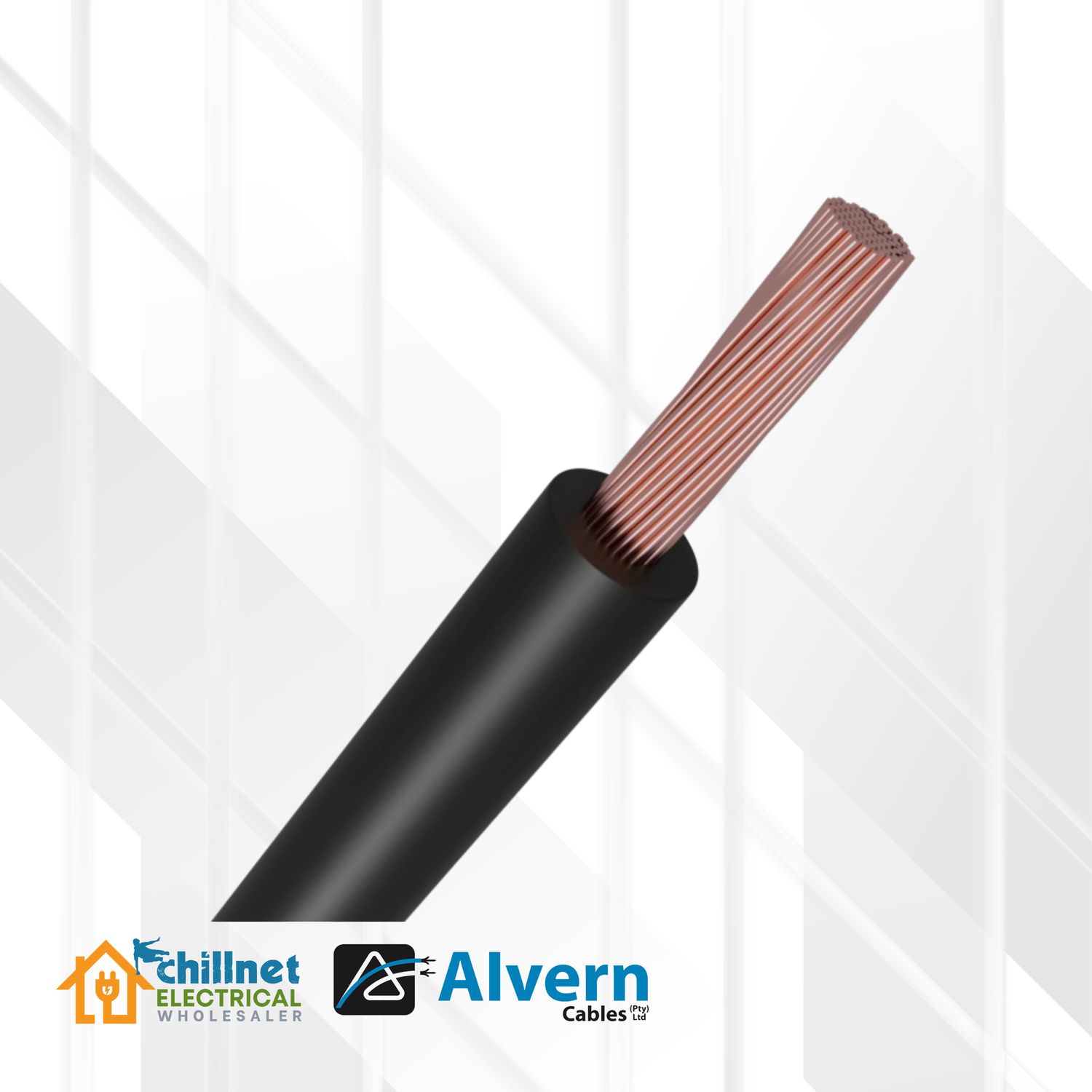 Single Flex 4MM BLACK (Panel Wire)