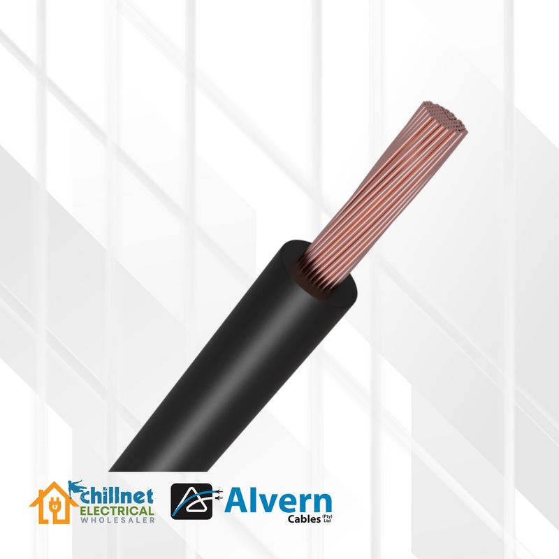 Single Flex 10MM BLACK (Panel Wire)