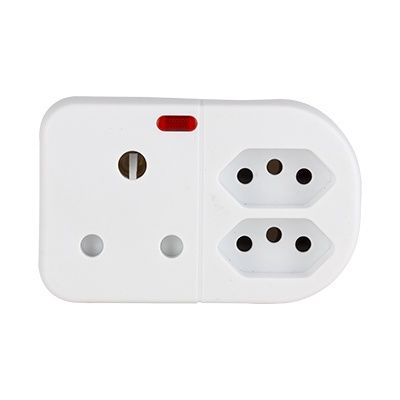 3 Way Adaptor 1x16A 2x16A ZA