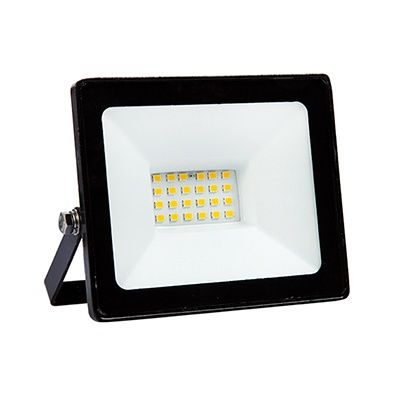 LED 20w Floodlight Black with Day Night Sensor