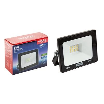 LED 10w Floodlight Black 4000K