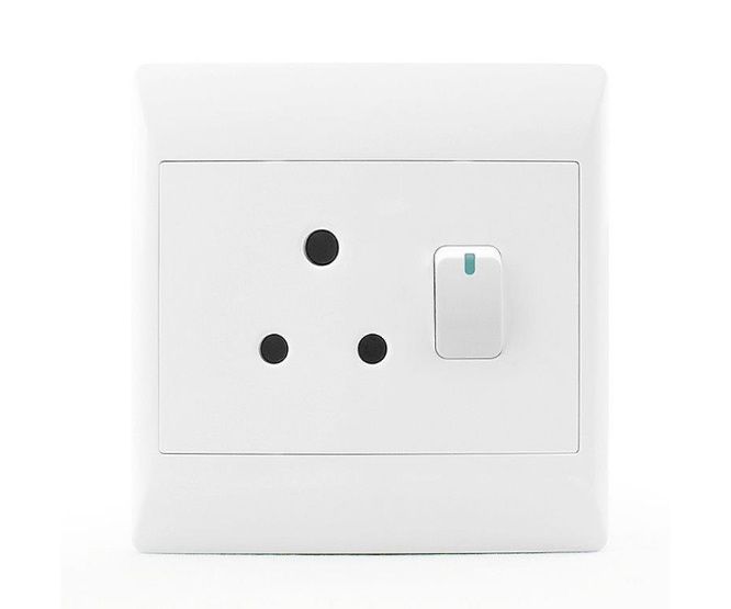 S-TEC Socket Single 16A 4x4