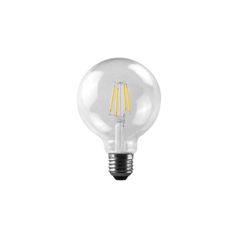 Straight Filament Bulb Transparent 5W E27 LED G95
