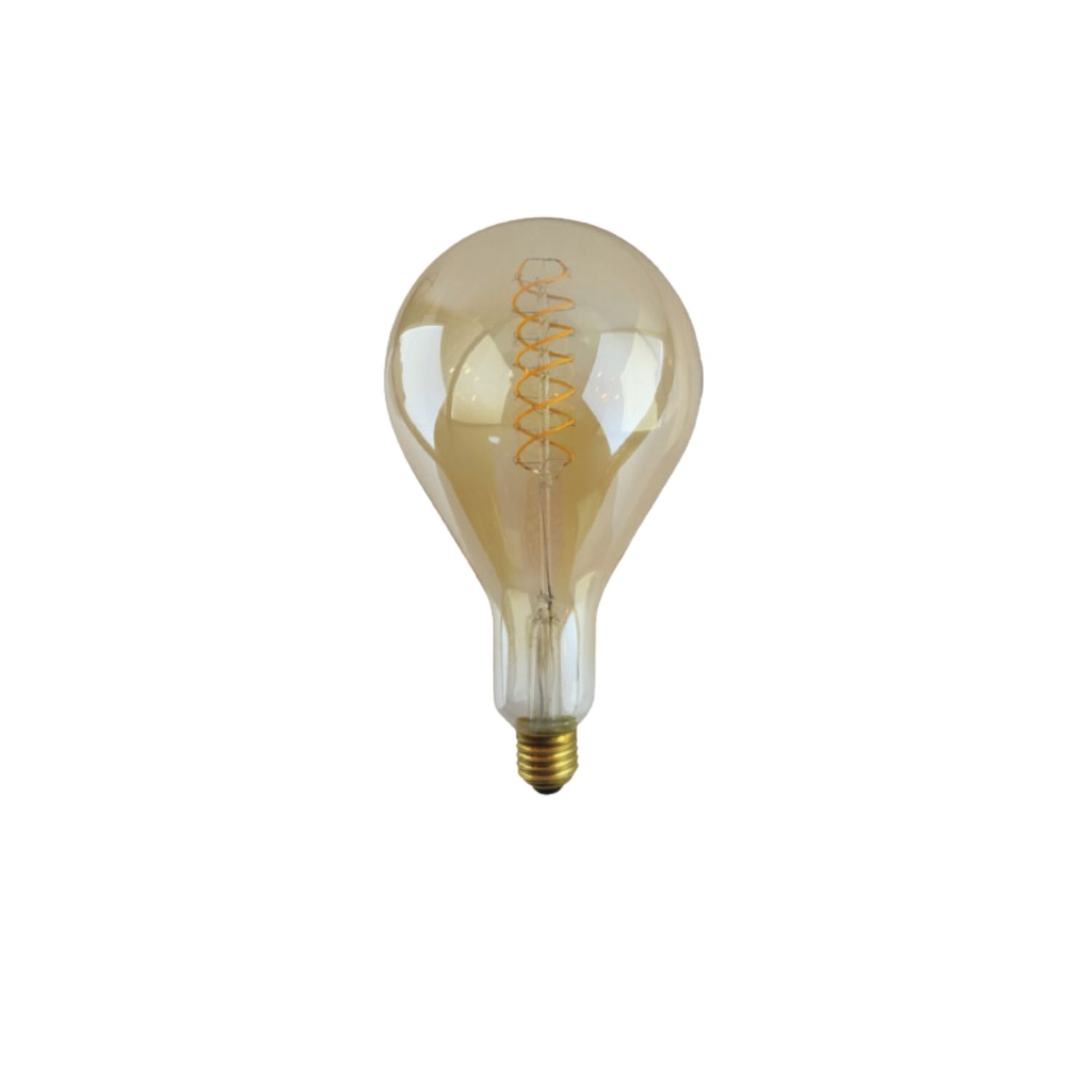 Spiral Filament Bulb Gold 4W E27 LED PS40