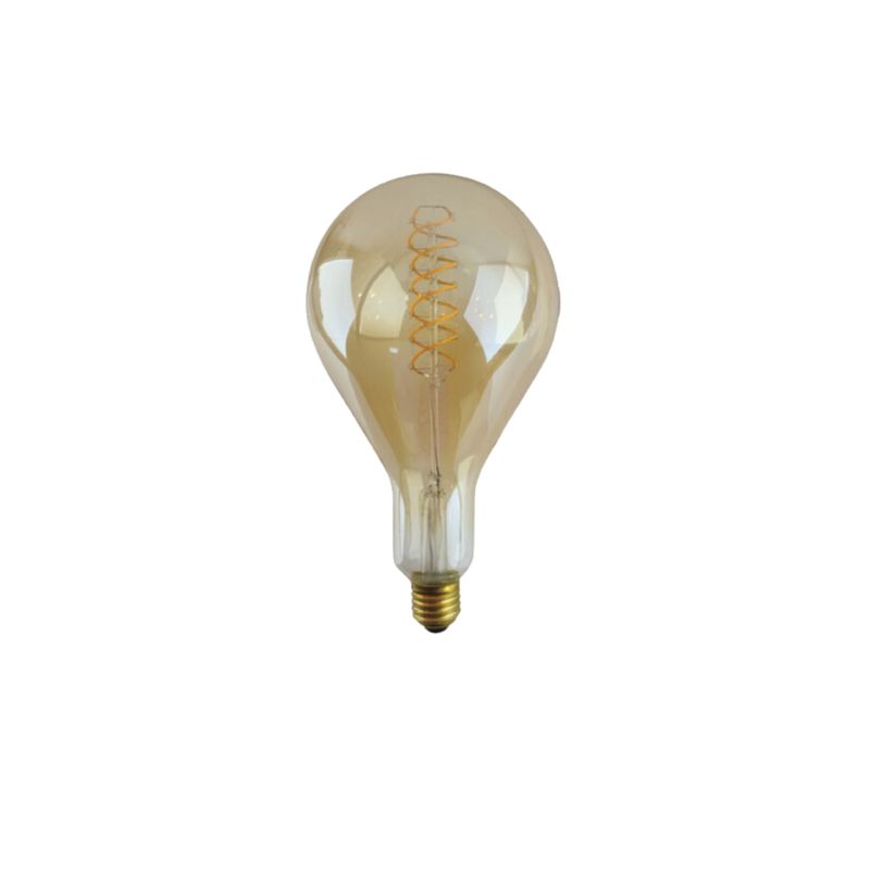 Spiral Filament Bulb Gold 4W E27 LED PS40