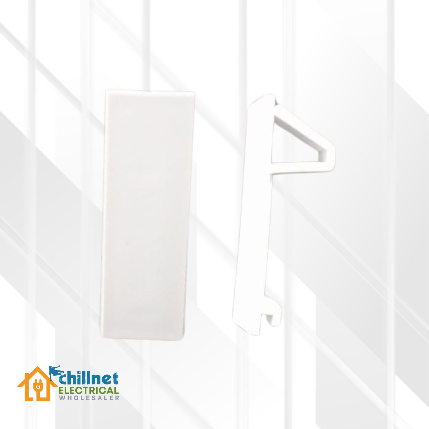 DIN Rail Blank Escutcheon Full