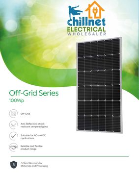 100W Off-Grid Solar Panel
