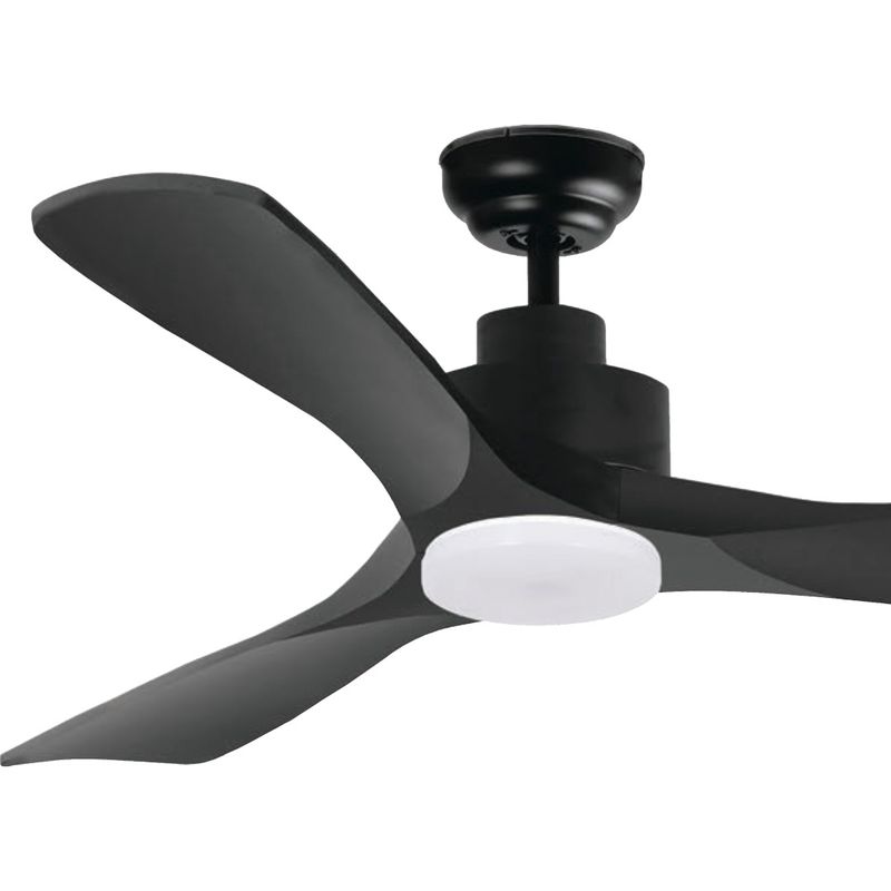 Rift Ceiling Fan 3 Blades Matt Black Motor Power 30W