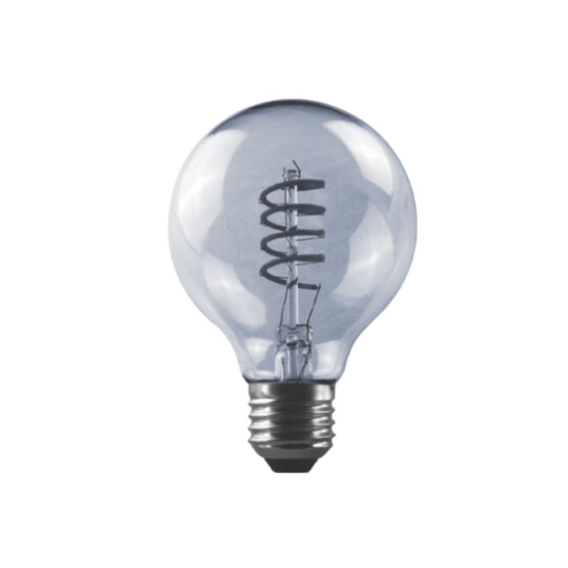 Straight Filament Bulb Grey 5W E27 LED G95