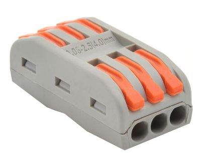 Connector Splice 3Way (Double Ended)