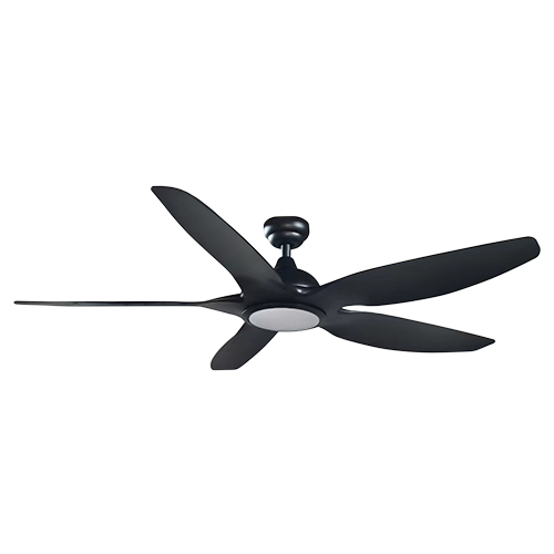 Eon Ceiling Fan 5 Blades Matt Black Motor Power 40w