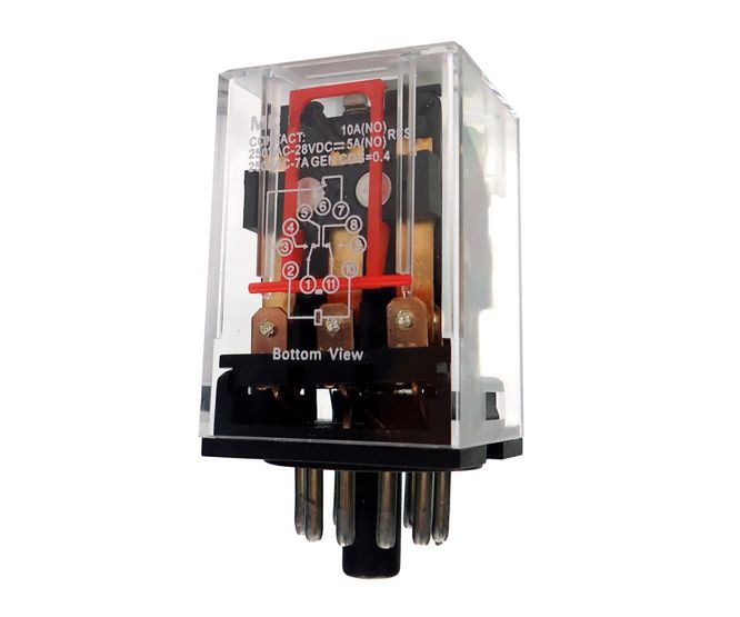 RELAY 2P 8PIN 5A 220VAC
