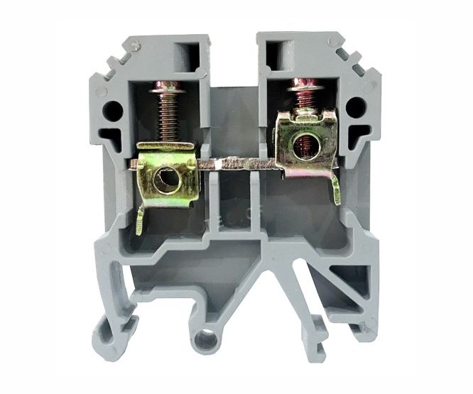 TERMINAL BLOCK DIN-RAIL MOUNT 10MM 60A